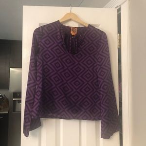 Tory Burch Sz 2 Silk Blouse. 100% Silk!
